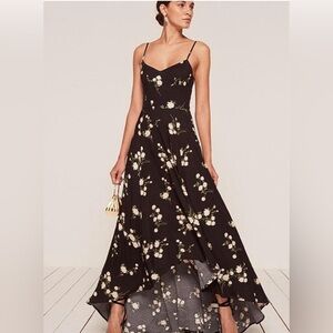 Reformation Sorrento High Low Dress